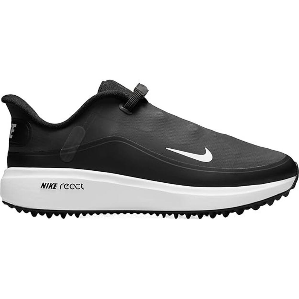 Nike Women's React Ace Tour Black/White Golf Shoes Size 8.5